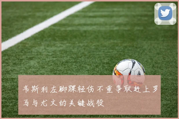 韦斯利左脚踝轻伤不重争取赶上罗马与尤文的关键战役